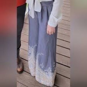 Wonderly Brand wide leg pant — size L